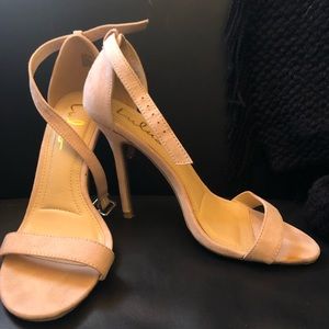 Lulus basic ankle strap heels